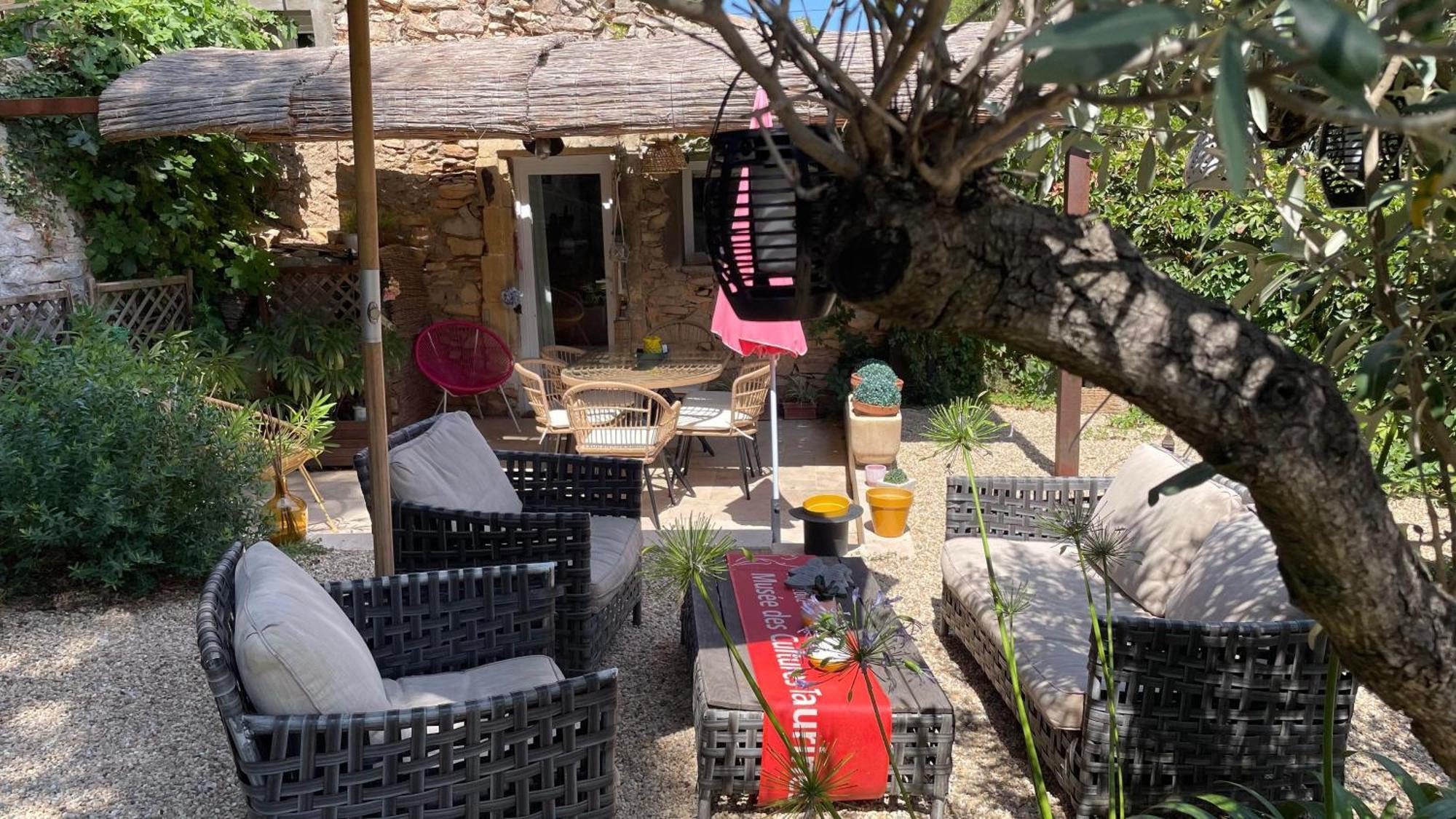 Jolie Annexe Du Mas Dans Le Coeur De La Garrigue Nimoise Villa Nîmes Dış mekan fotoğraf
