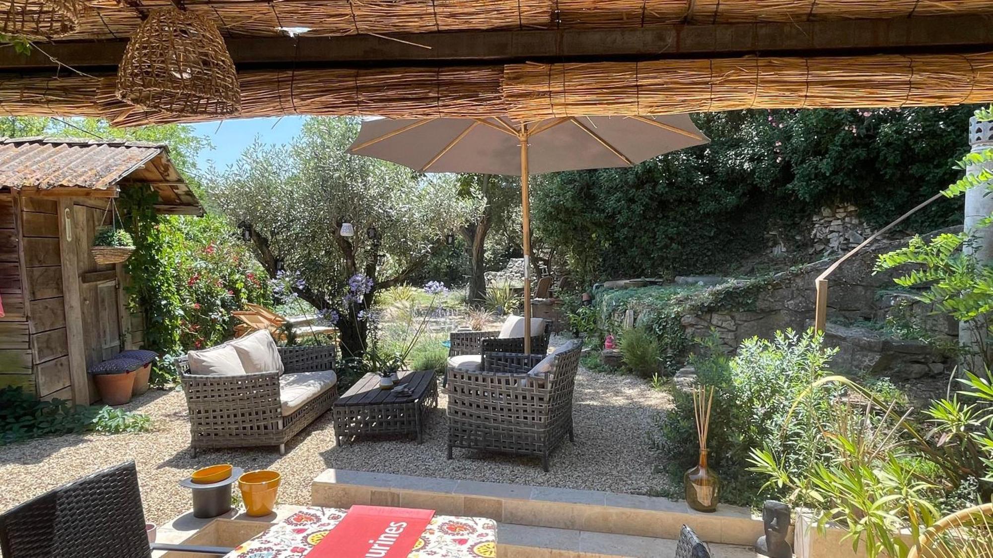 Jolie Annexe Du Mas Dans Le Coeur De La Garrigue Nimoise Villa Nîmes Dış mekan fotoğraf